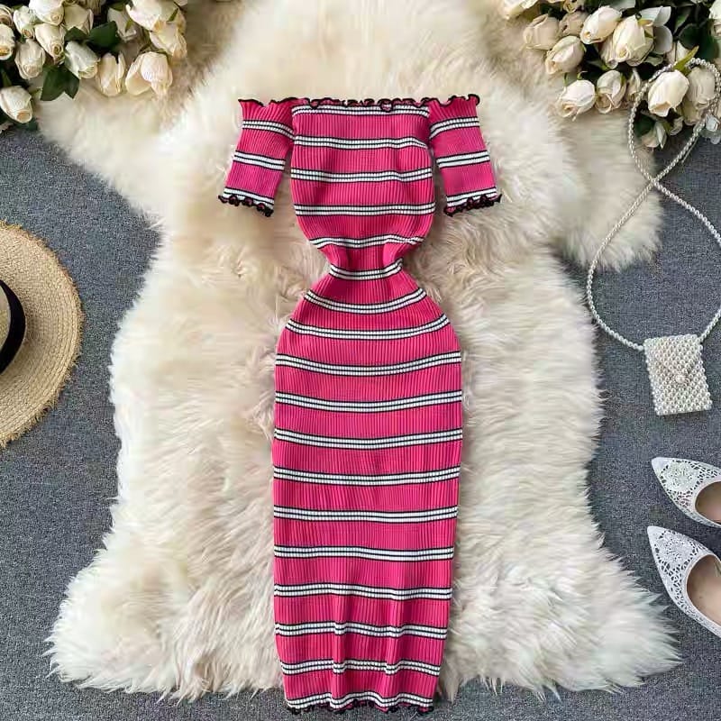 Clink and sip bodycon gown KBC2 image