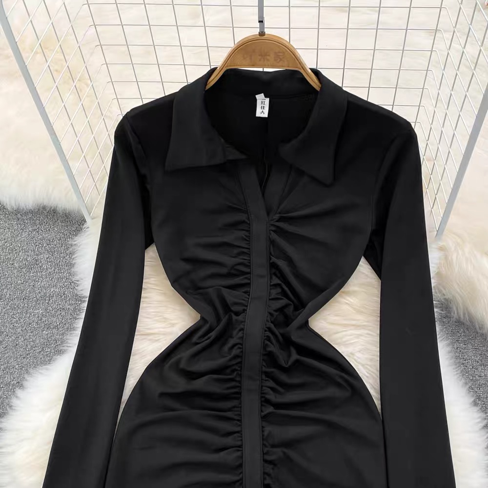 Windy morning shirt dress CBC156 image