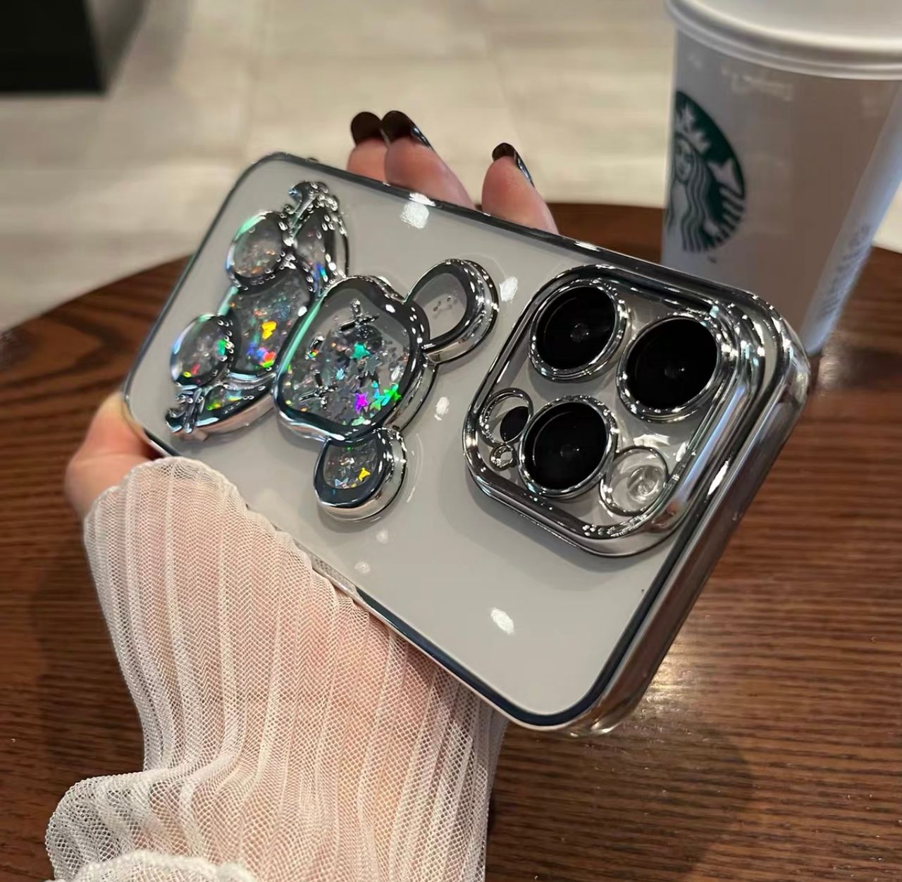 KAWS glitter phone case AC154 image