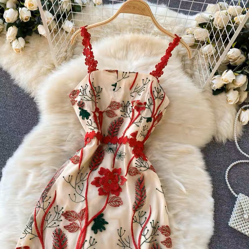 90s baby floral Dress FD122 image