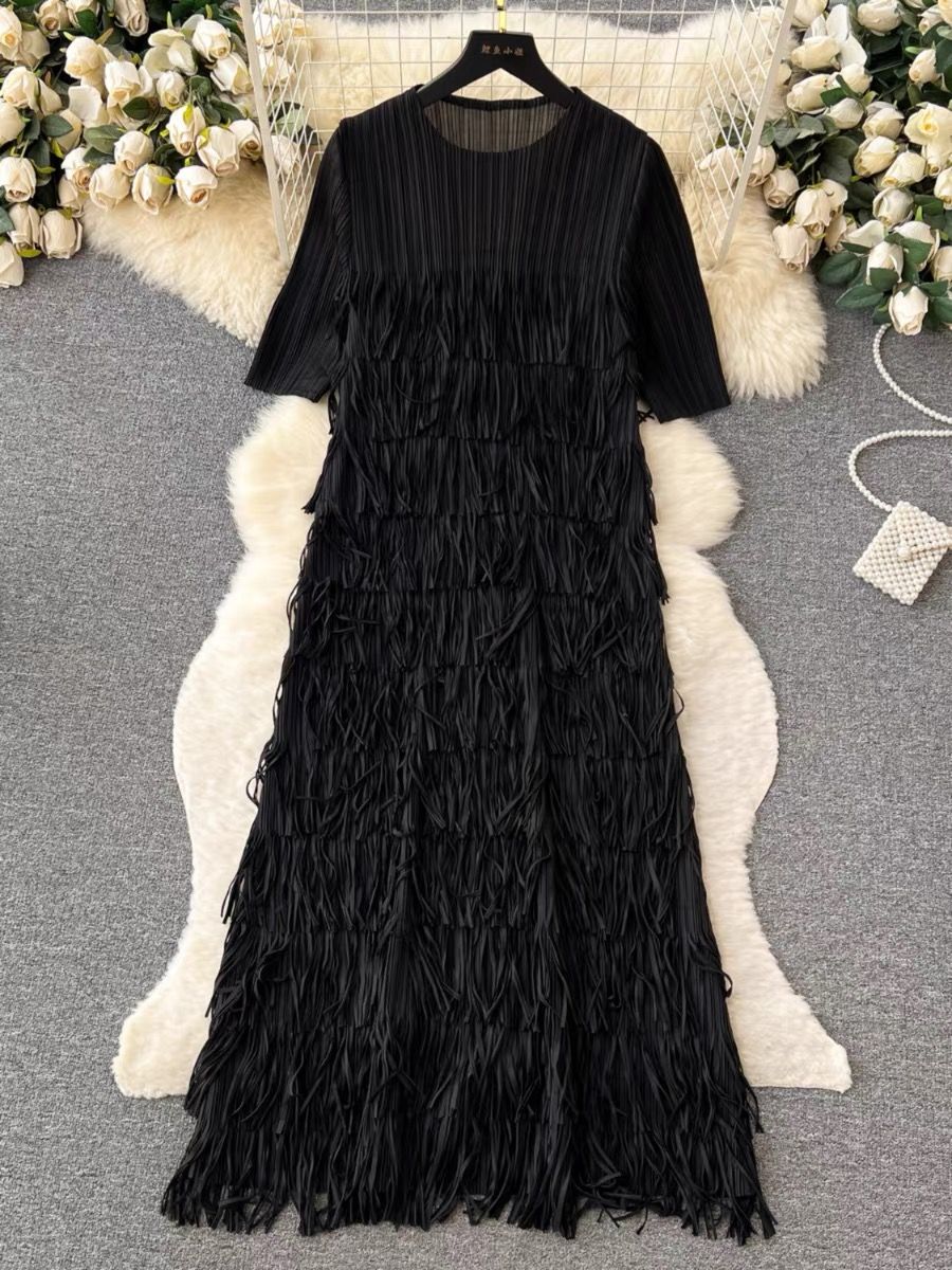 Lunch adventure fringe dress EVD35 image