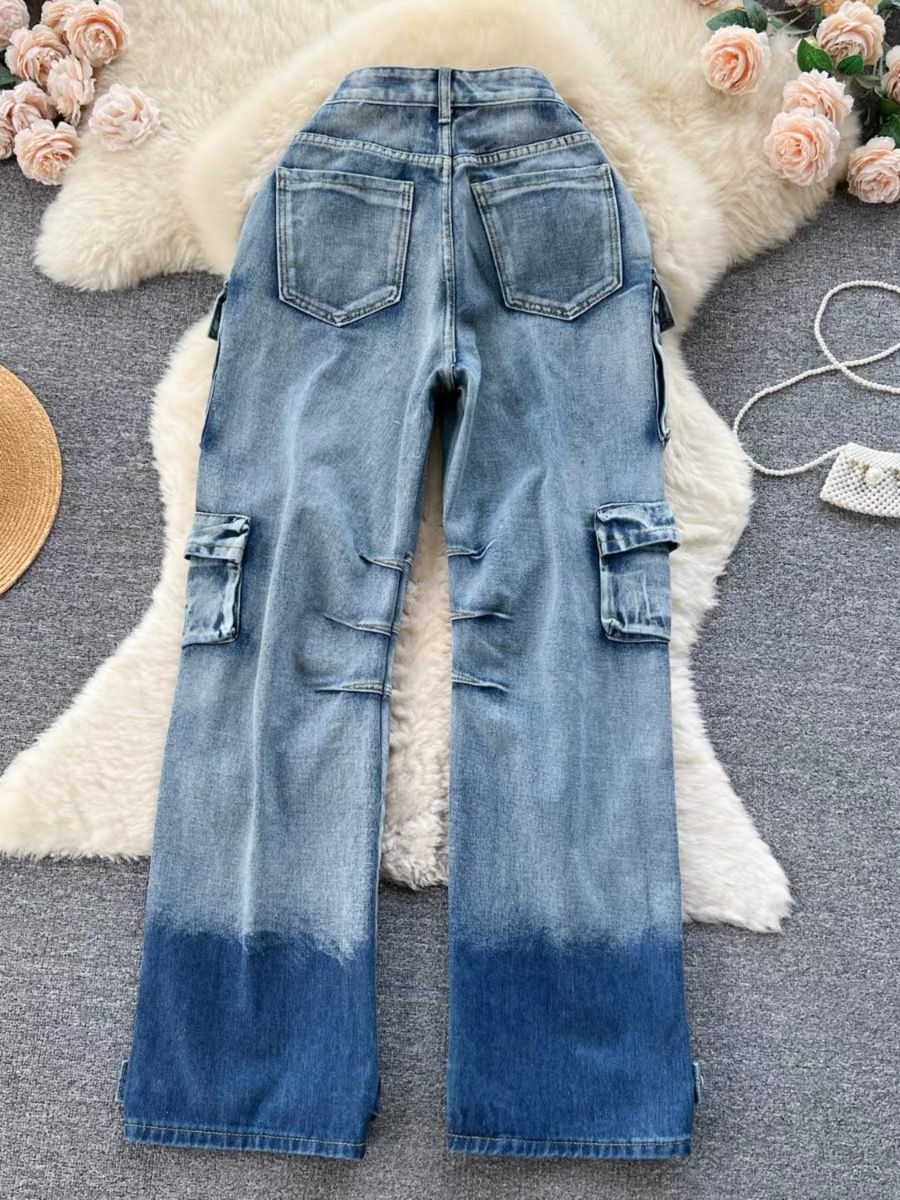 Festival baddie cargo jeans JDZZ397 image