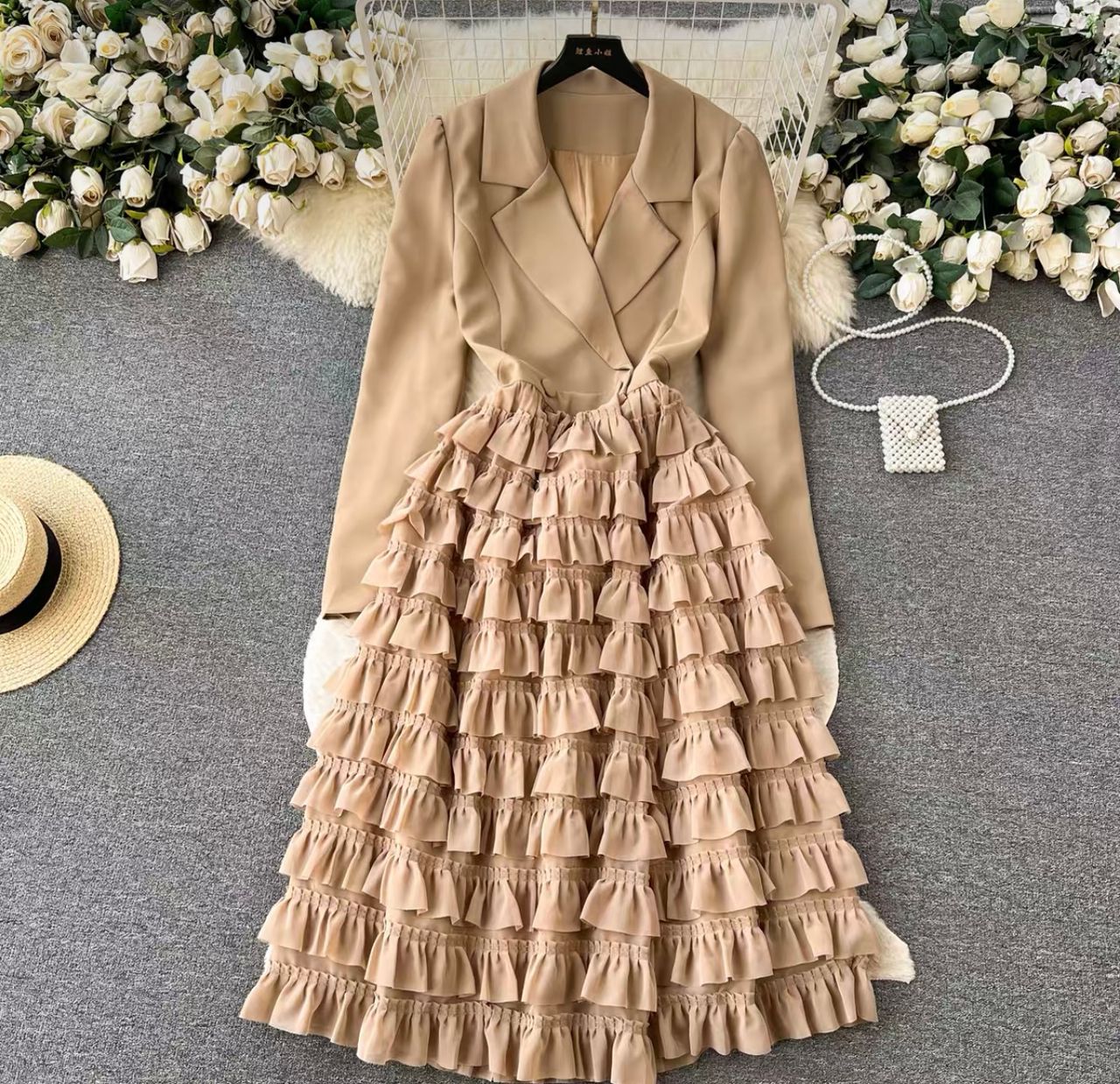 Lost your chance tulle suit dress FD324 image