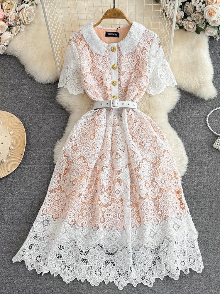 A masterpiece lace dress FD193 image