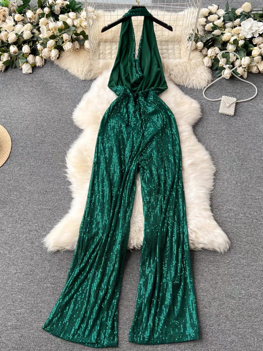 Oh baby sequin jumpsuit  JRZZ680 image