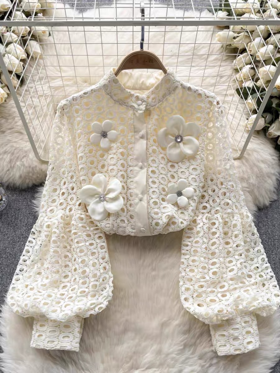 Your biggest fan lace blouse BE267 image