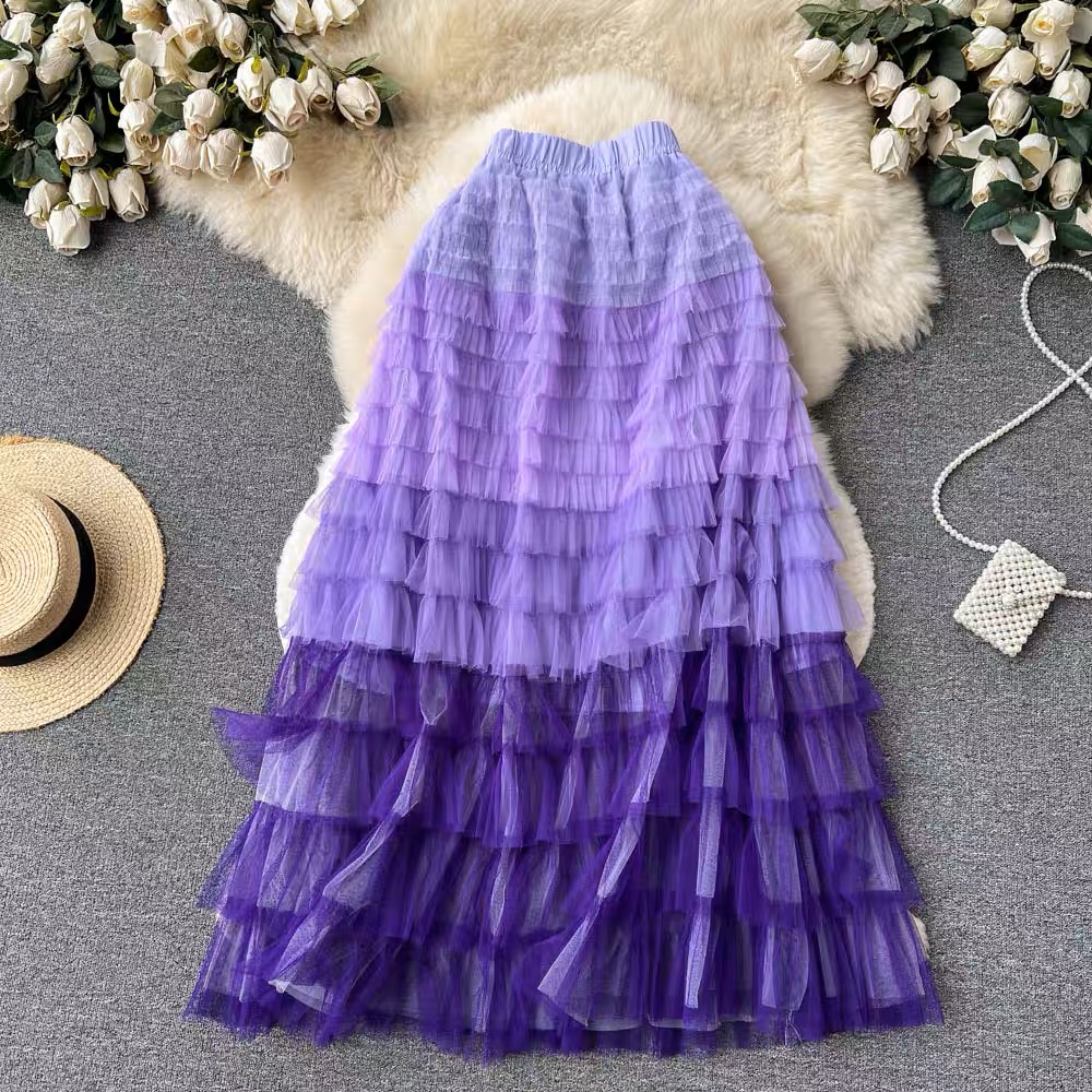 In the stars pleat skirt SZZ217 image
