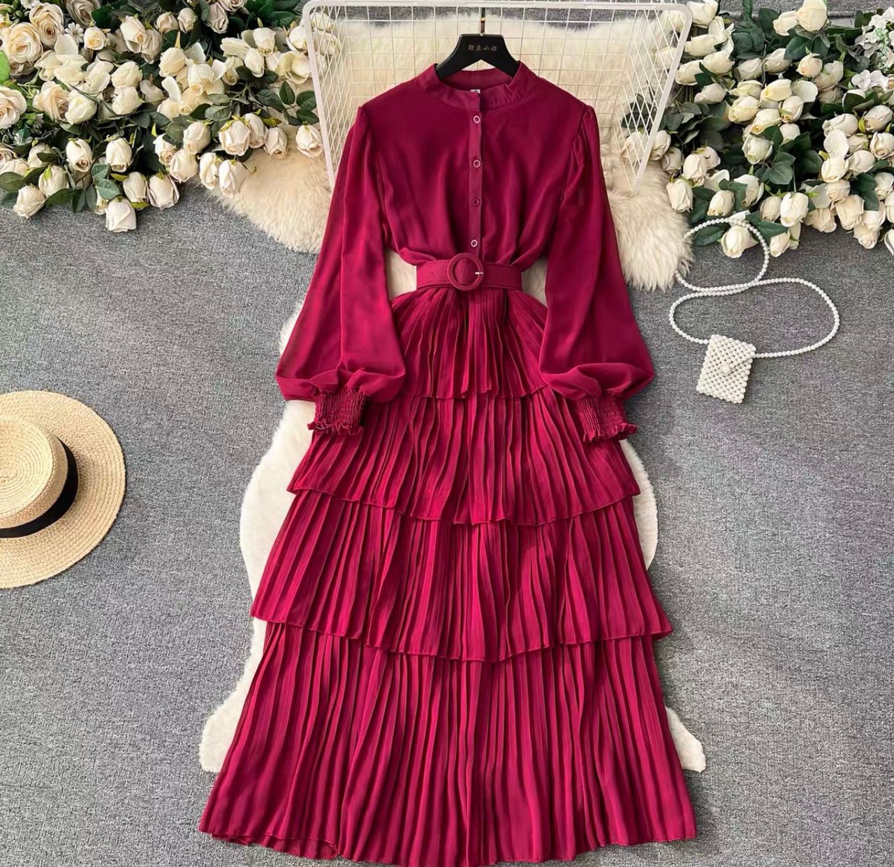 Rope you in tulle dress FD325 image