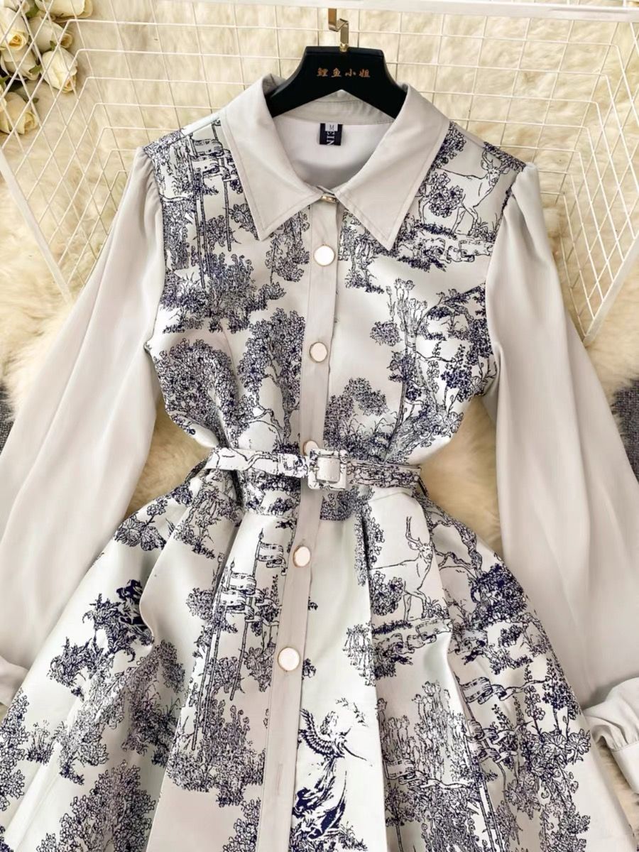 Showing up designer Dress FD379 image