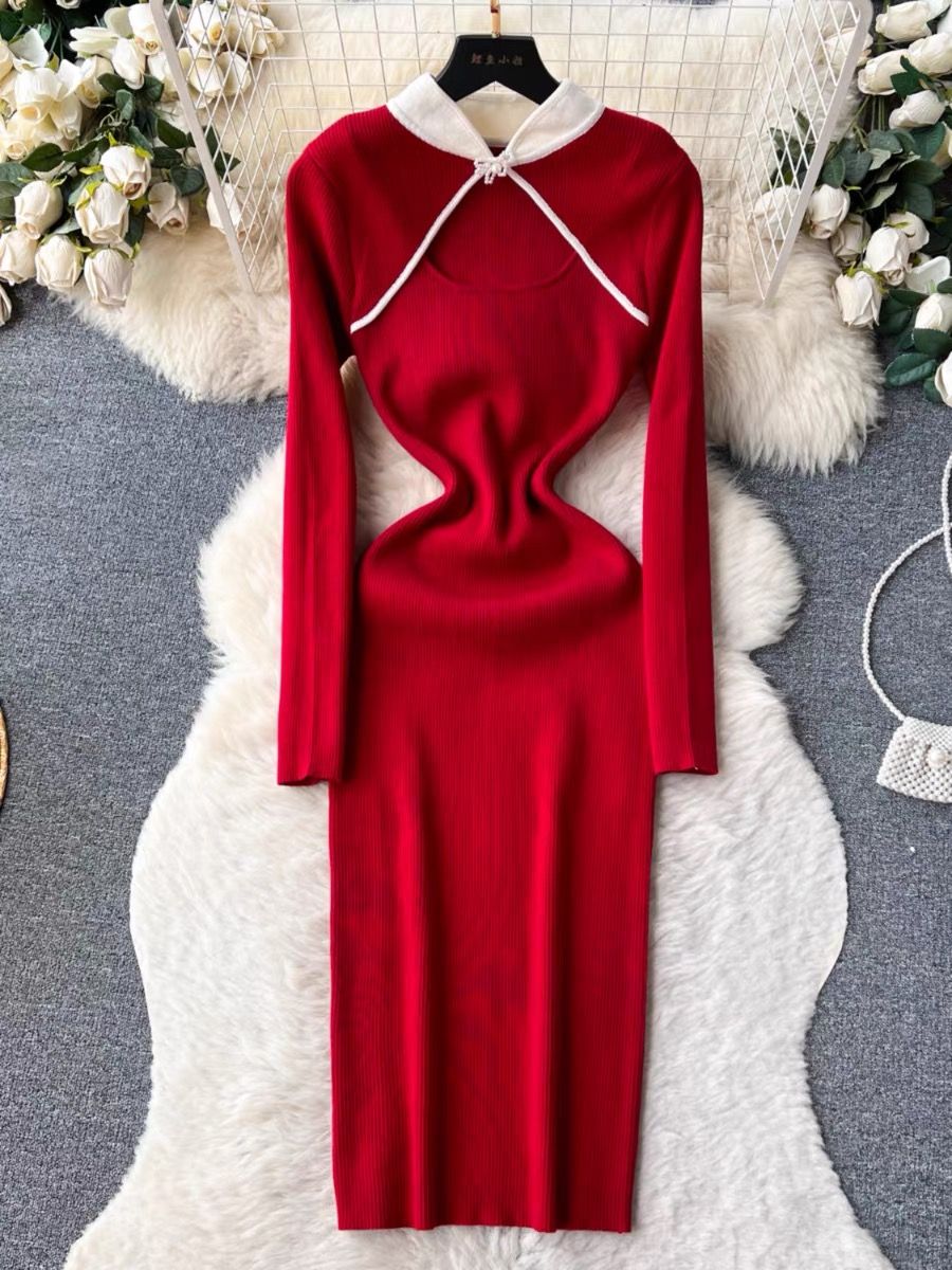 Paradise city knit gown KBC87 image