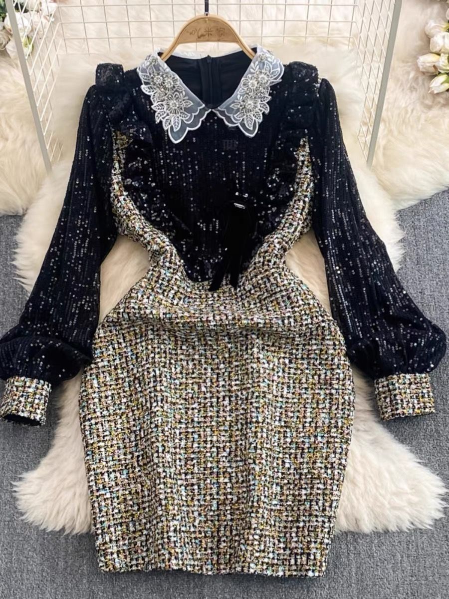 Some like it hot sequin style dress FD475 image