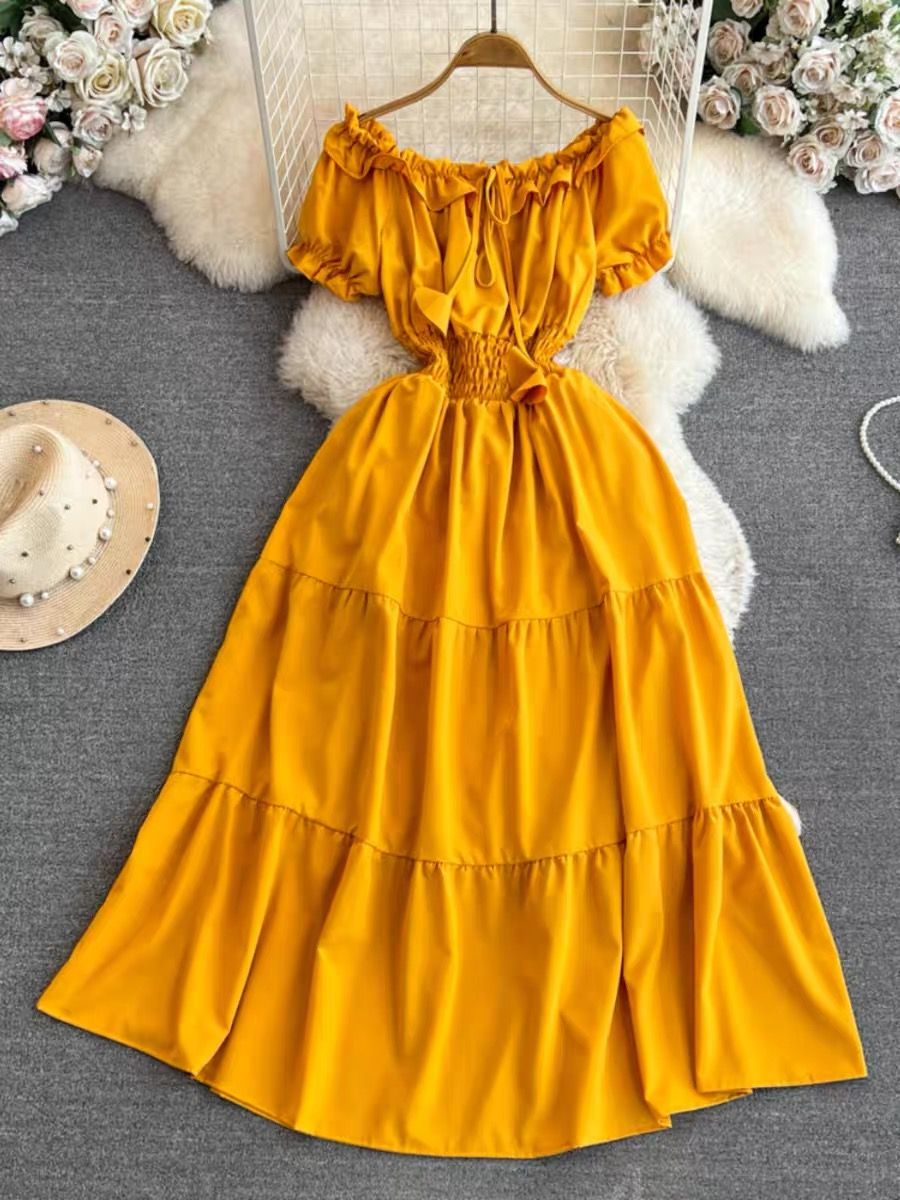 Hands on me ruched dress CD703 image