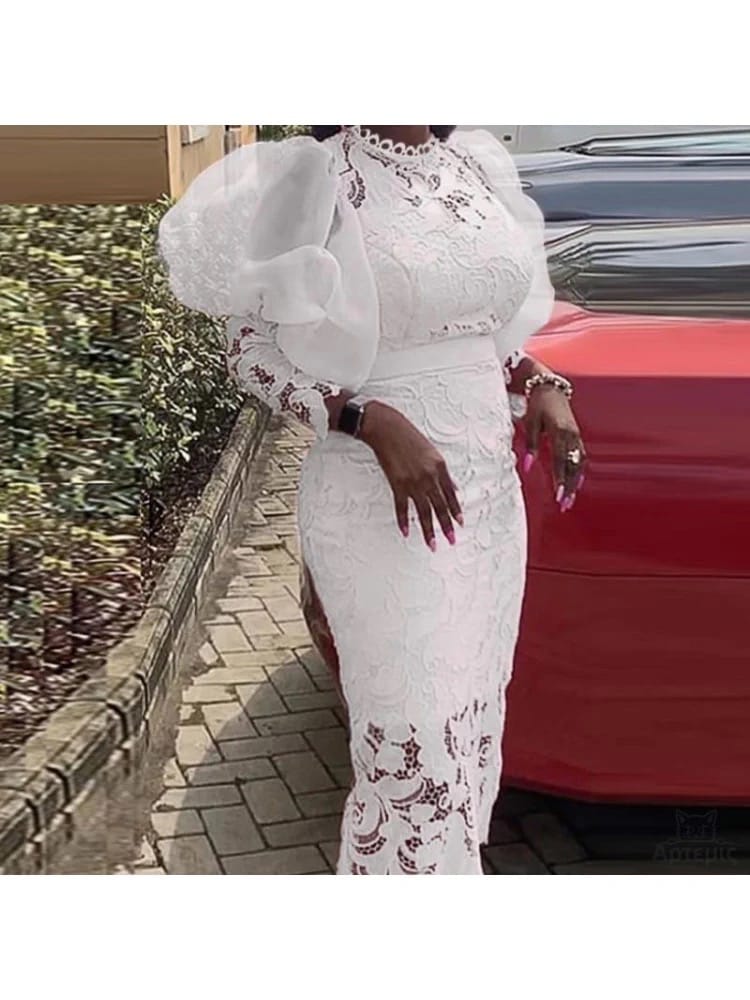 Western showdown lace dress FBC36 image