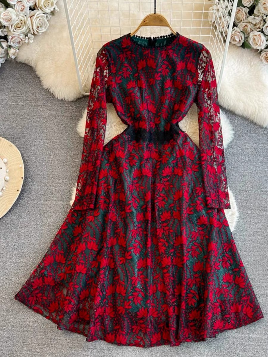 Reserved for you lace dress FD403