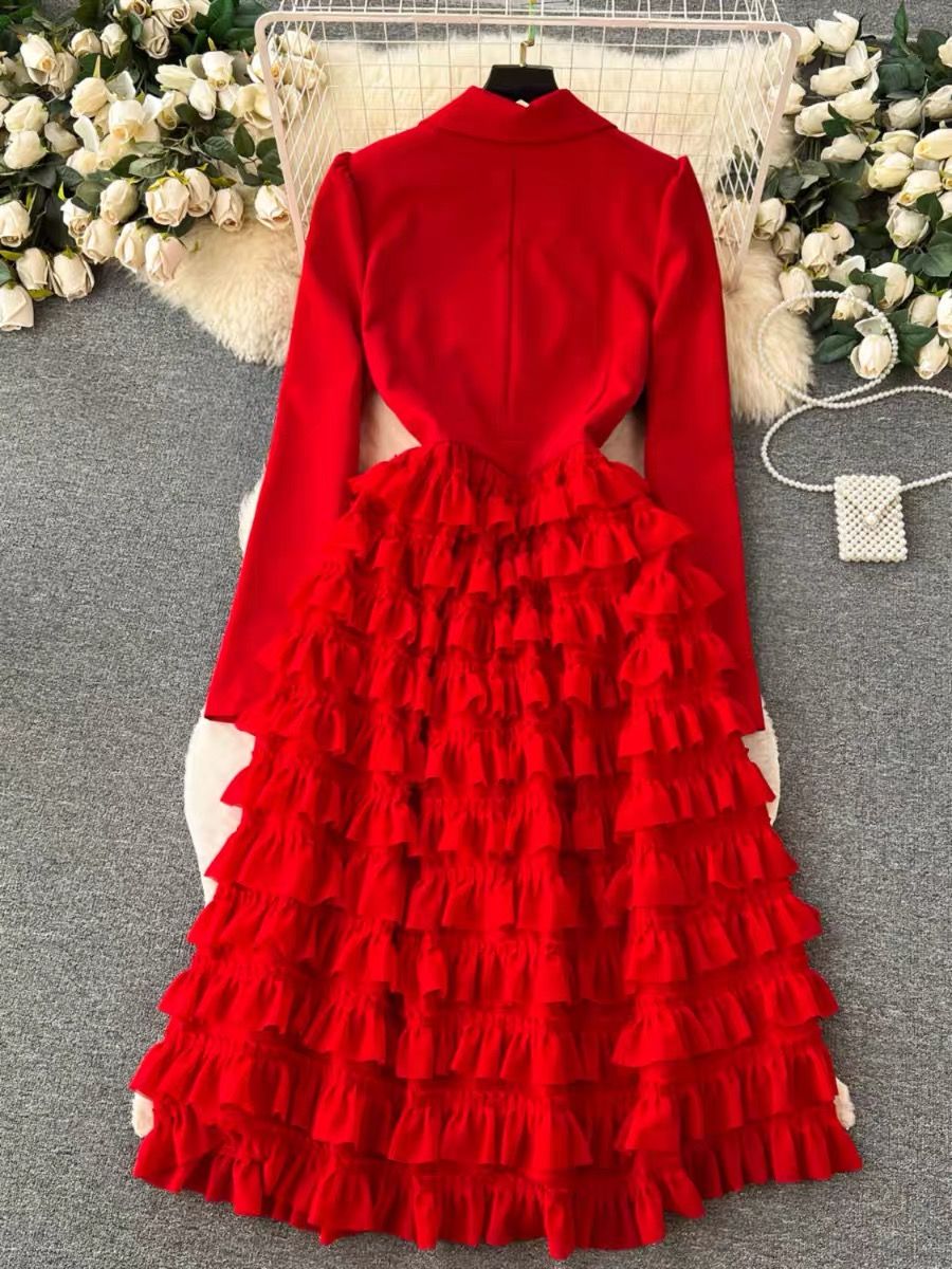 Lost your chance tulle suit dress FD324 image