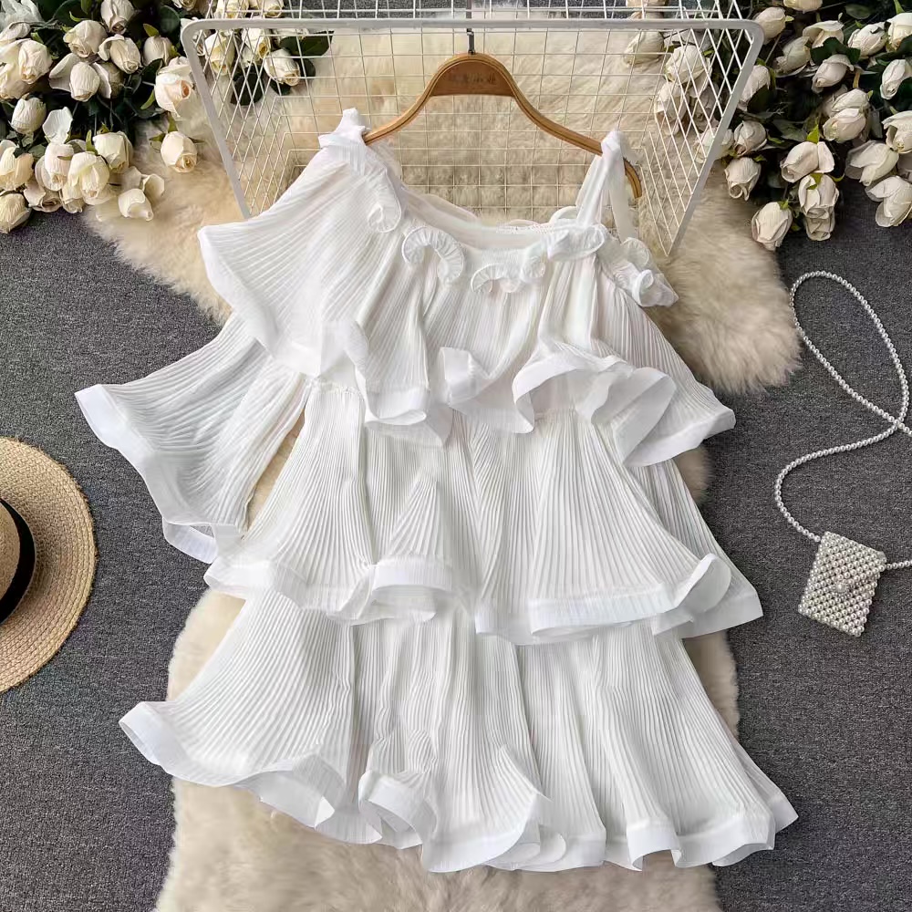 Meet me in the club ruffle dress CD83