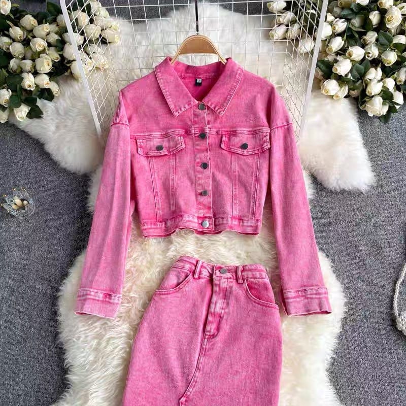 Princess treatment denim set TPZZ391 image