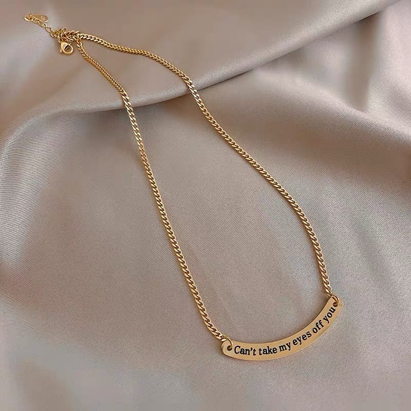 Can’t take my eyes off you neck piece JW102 image