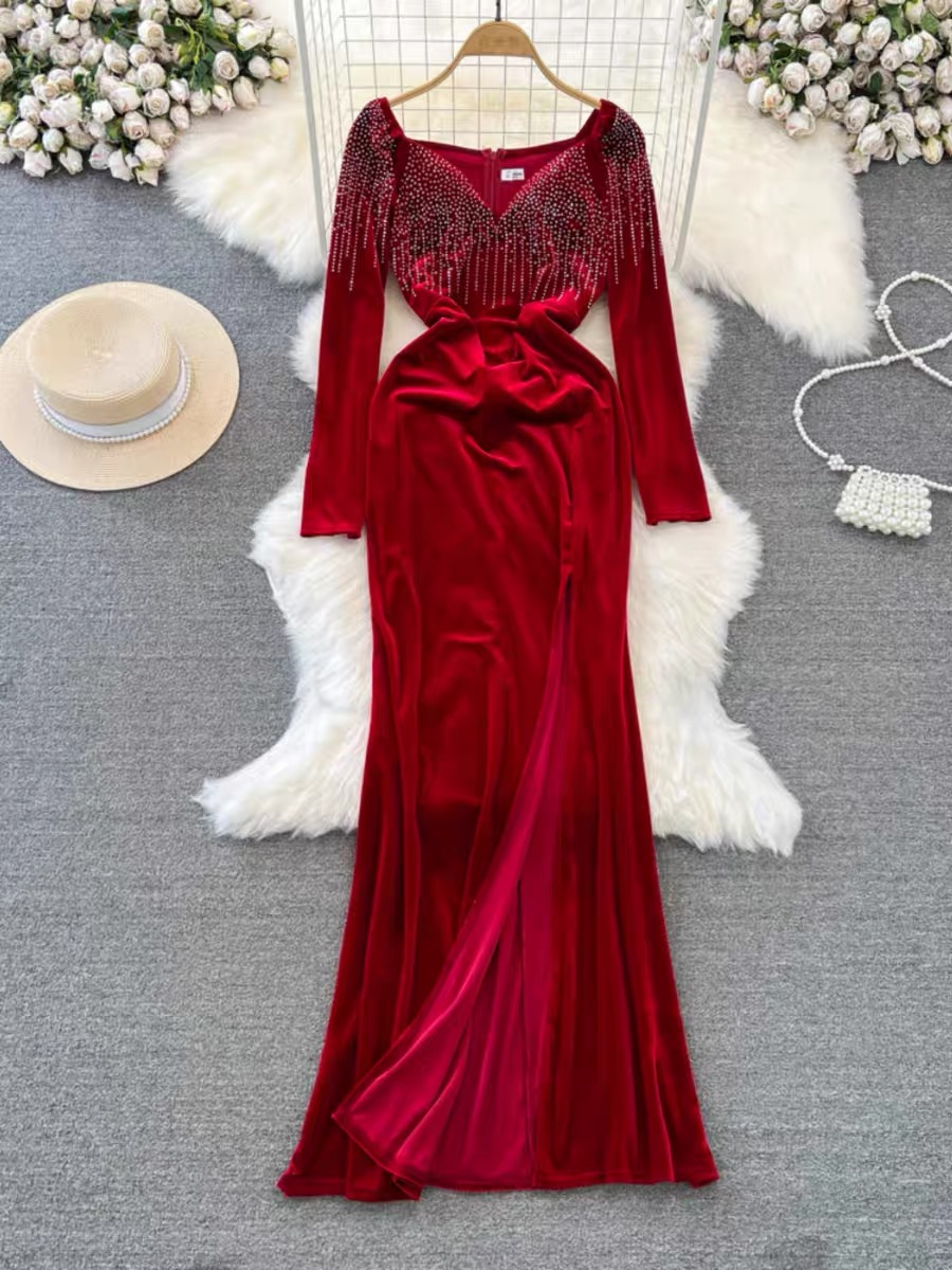 All your curves designer dress EVD102