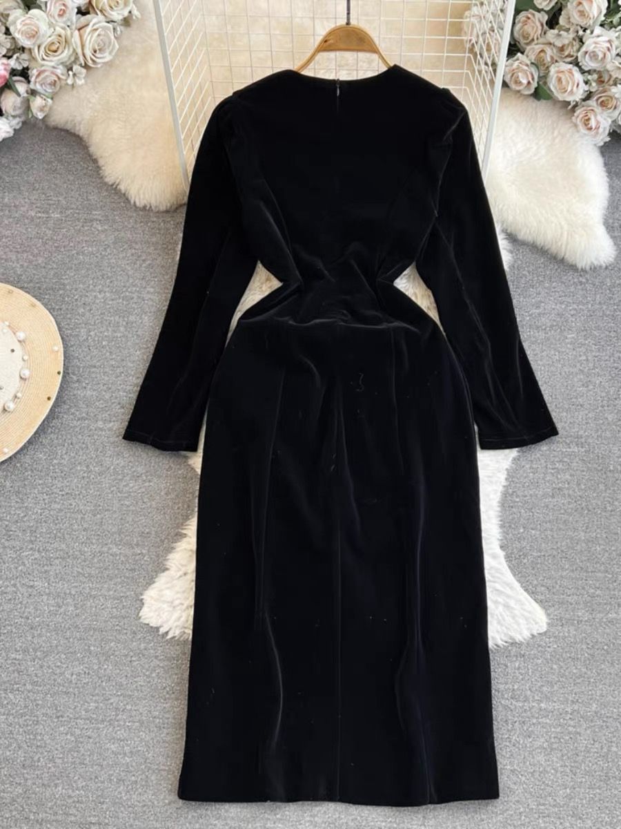 City tour suede dress FD410 image