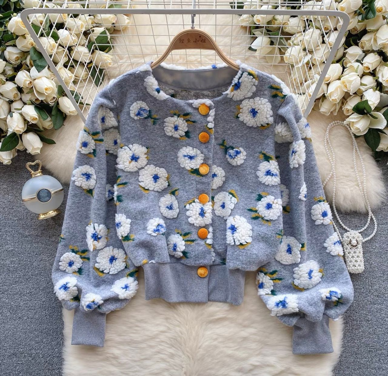 Night in Denver embroidery sweater SZZ811 image