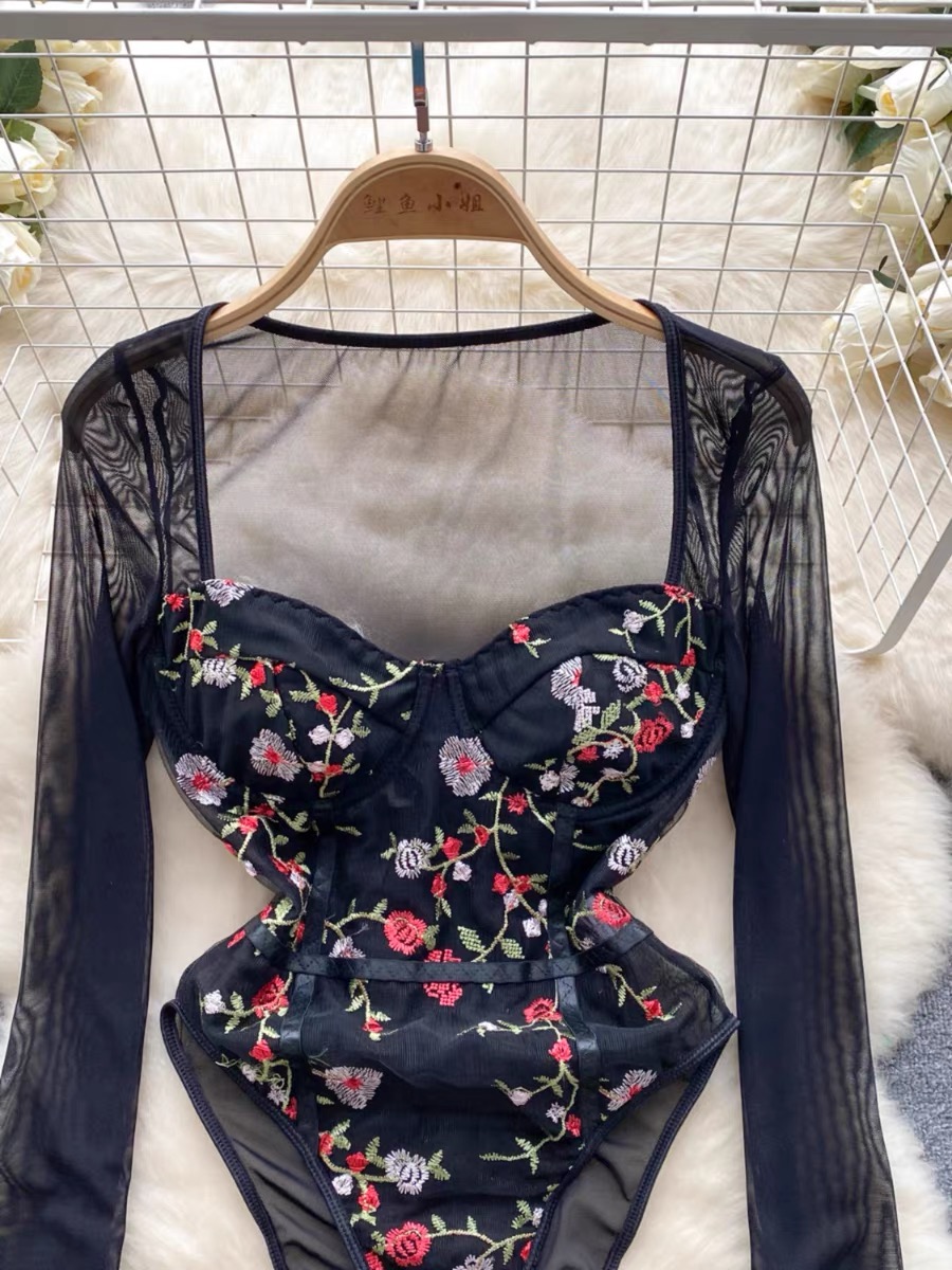 Cater to you bodysuit top TZZ2257 image