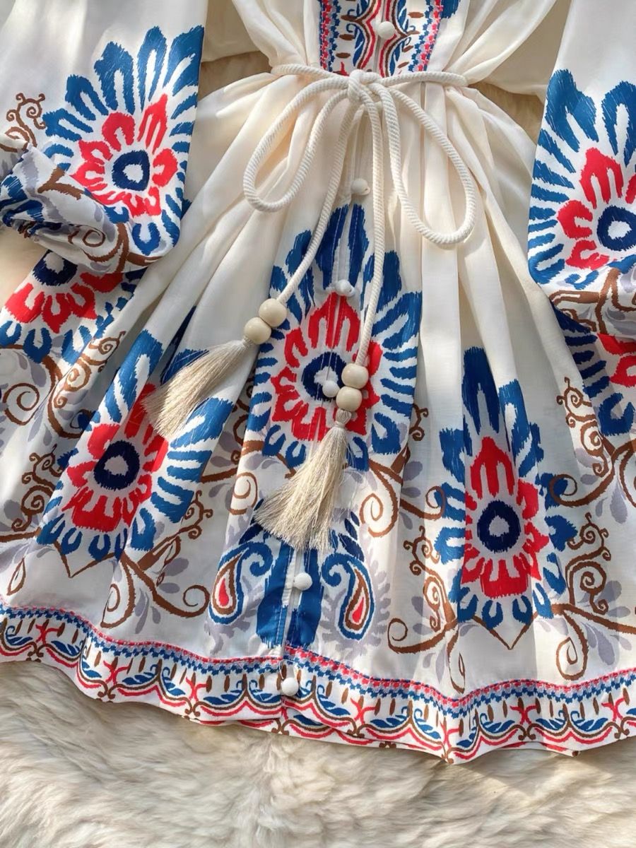 Special print dress ED94 image