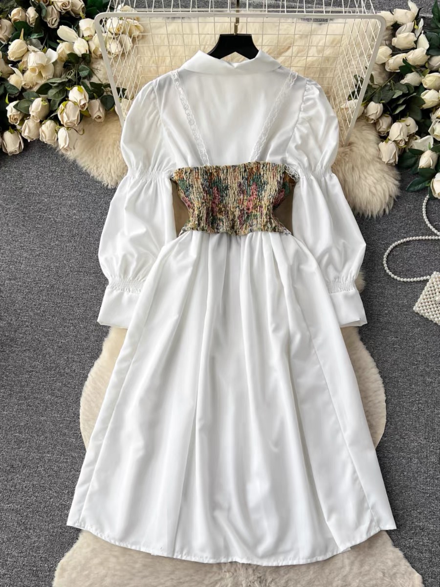 Baddie on the go shirt dress & corset SDZZ839 image