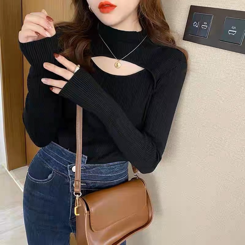 Always seen knit top TZZ879 image