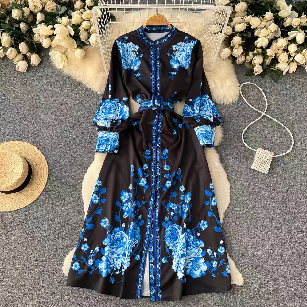 Cut to the chase colorful dress ED38