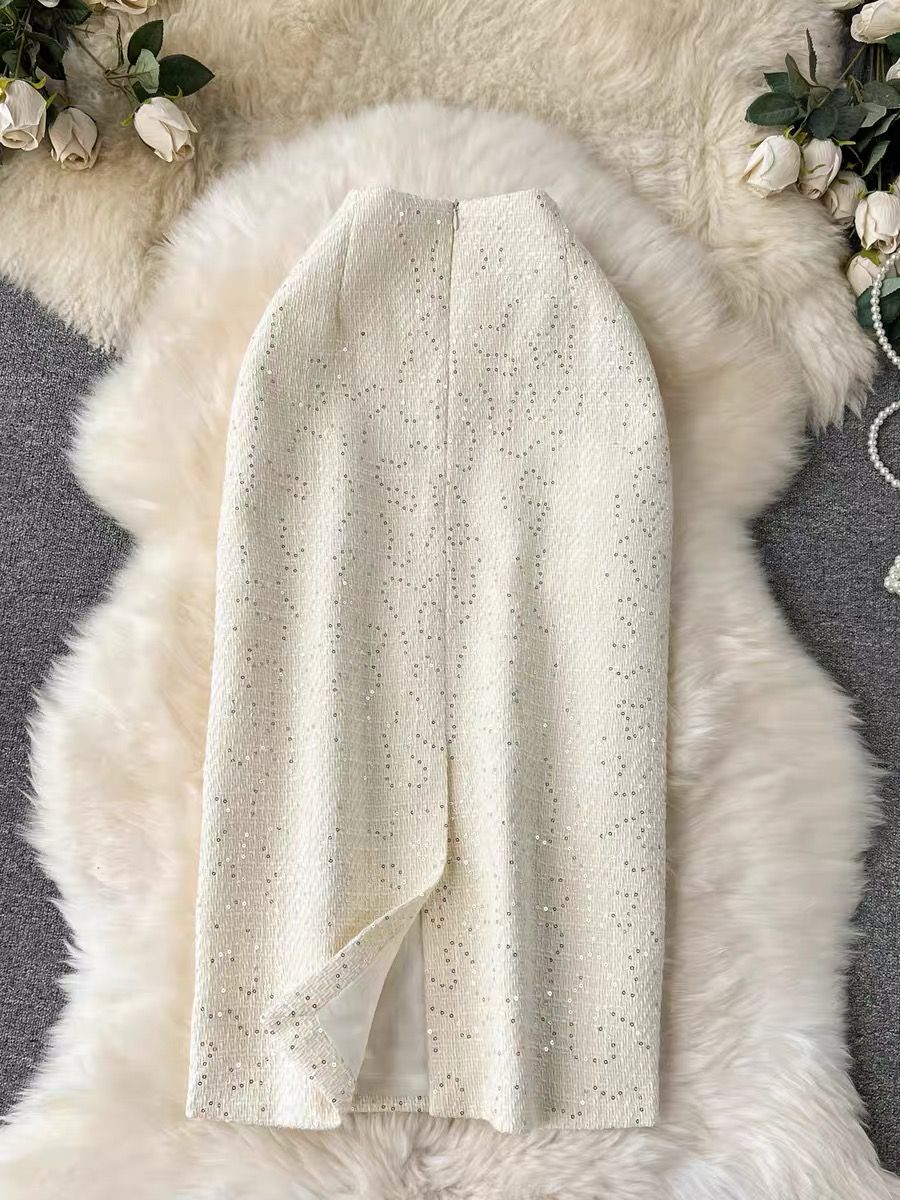 Real pretty babe woolen skirt  SZZ443 image