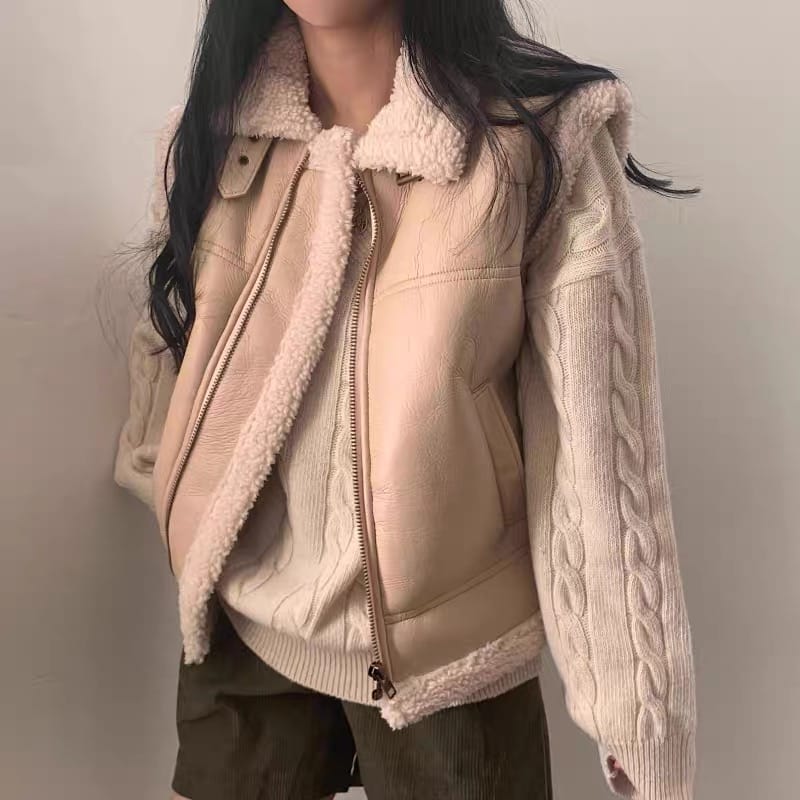 Casual everyday leather meets wool COA151 image