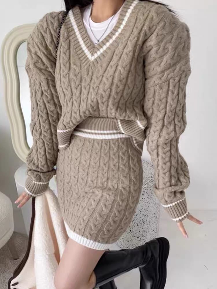 Wild impulse knitted set TPZZ3446 image