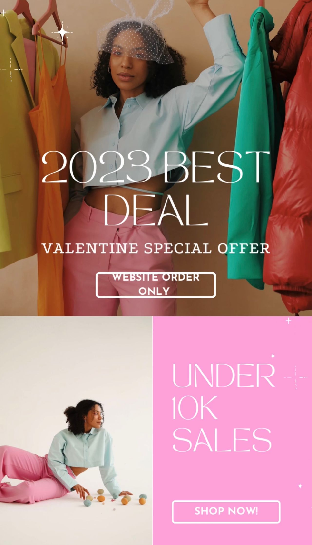 Under 10 Valentine sales coming soon image