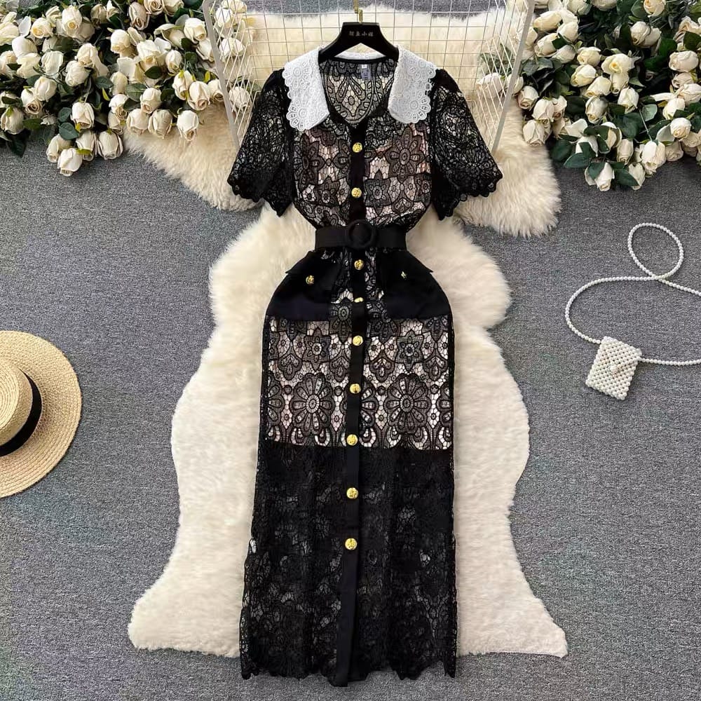 Duchess lace dress FBC26 image