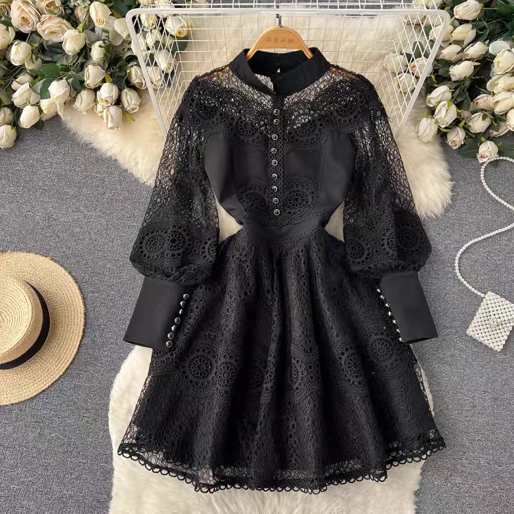 Bling me up lace dress FD183 image
