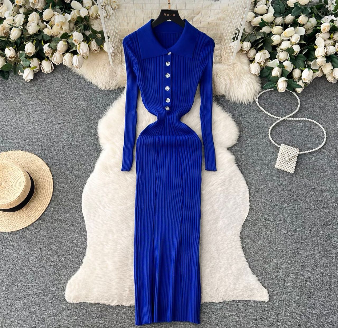 On the list knit gown KBC72 image