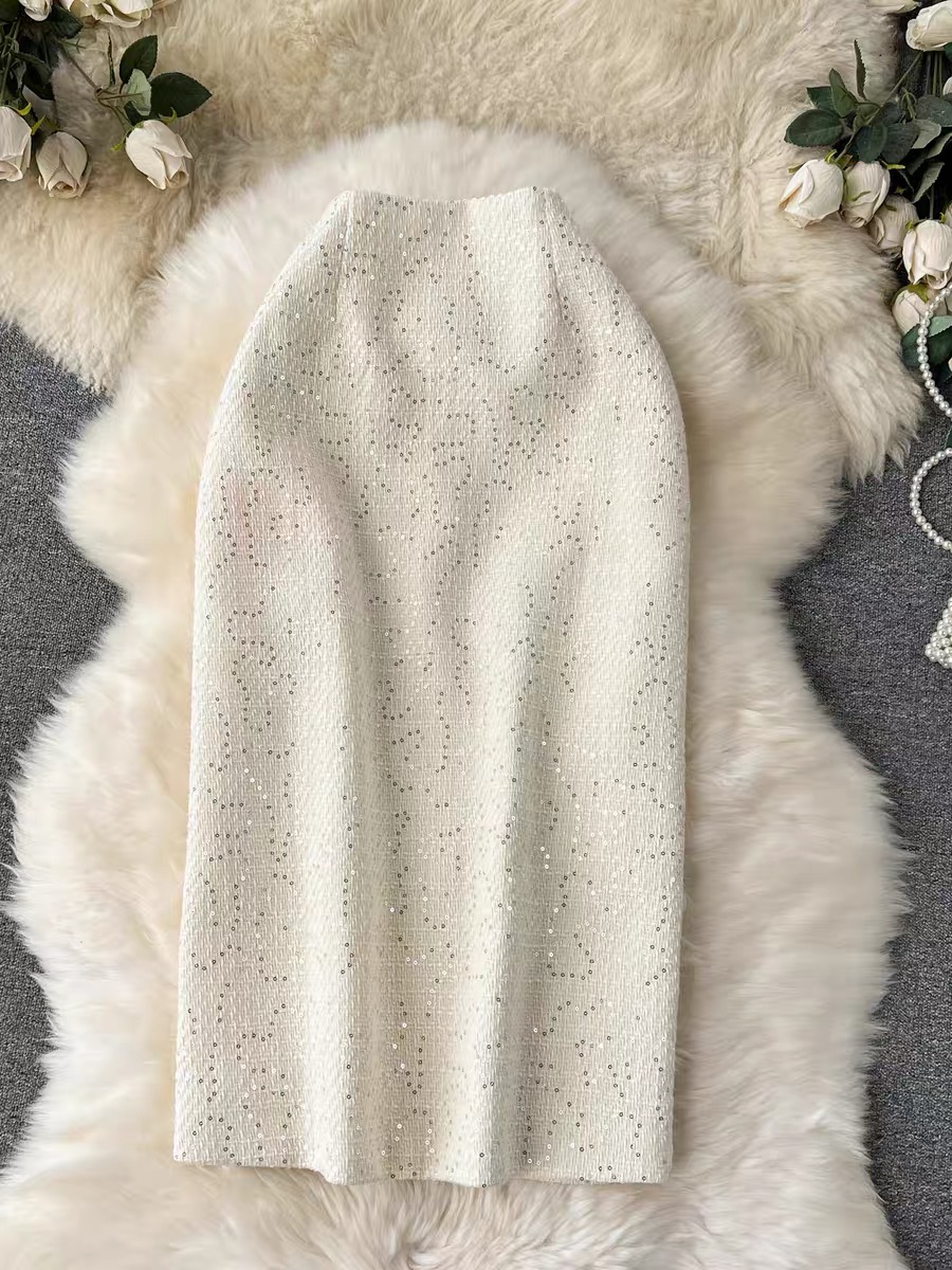 Real pretty babe woolen skirt  SZZ443 image