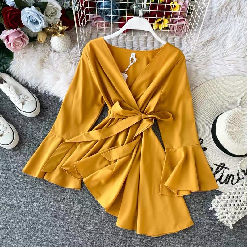 You wish wrap dress CD7 image