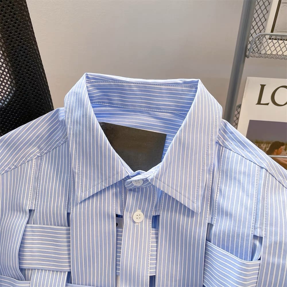 Ribbed way out shirt SDZZ814 image