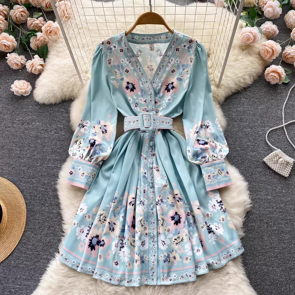 Living good color splash dress ED8