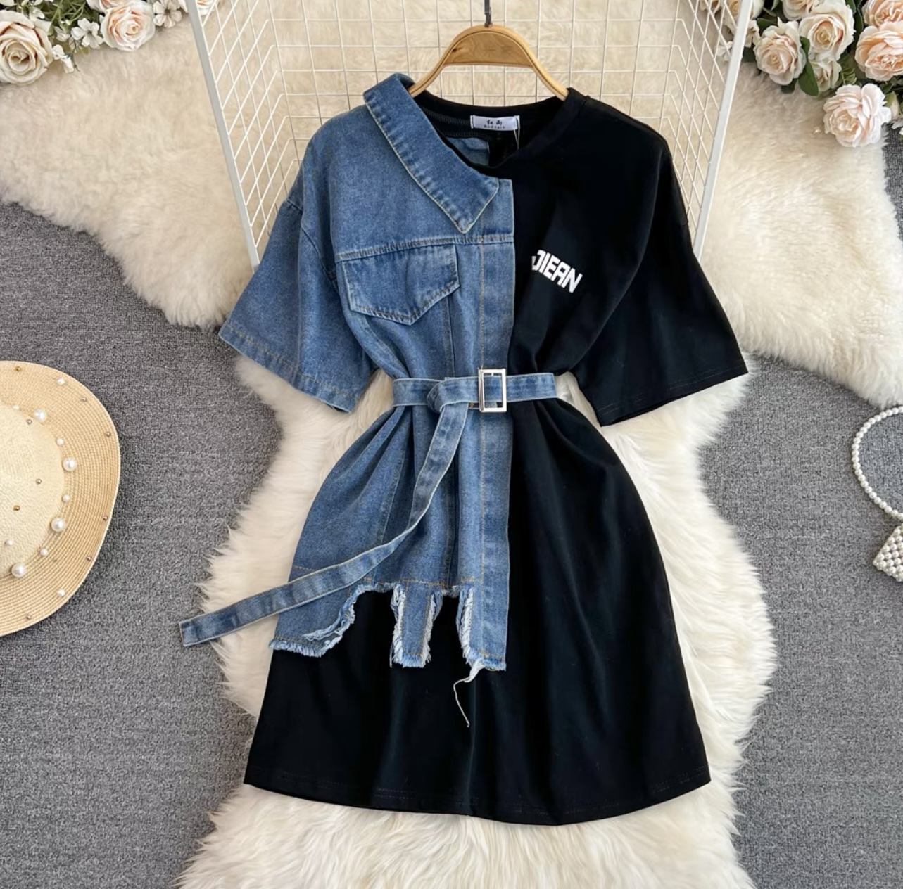 Like expensive things part denim shirt SDZZ774 image