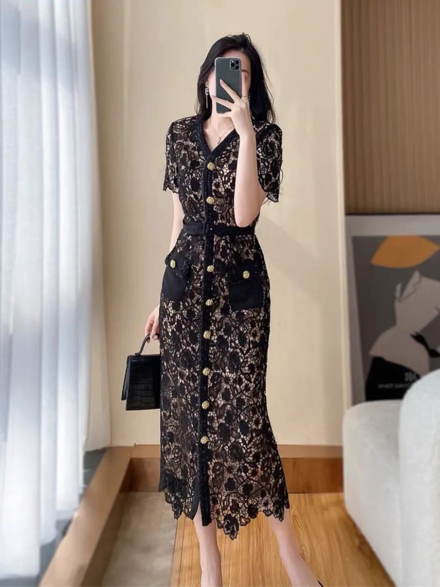 Wifey luxury lace dress FBC28 image