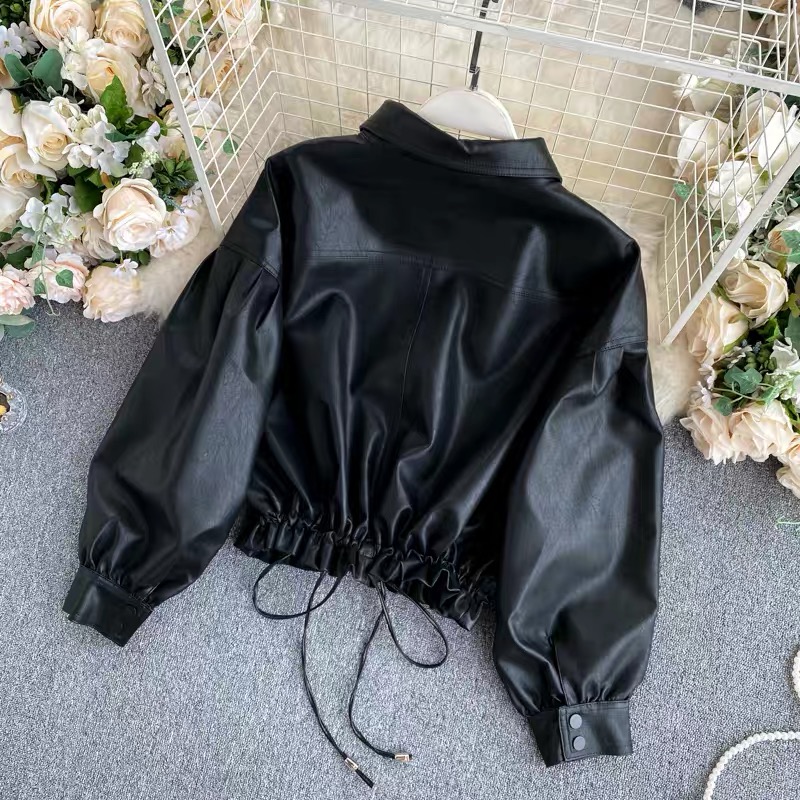 High fashion leather jacket LJ101 image