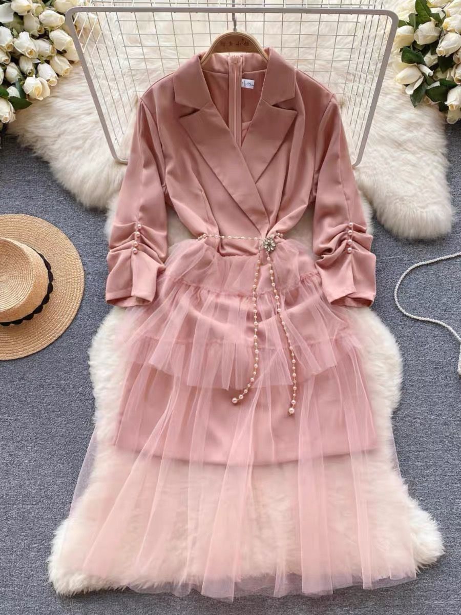 Lydia mesh suit dress FD337 image