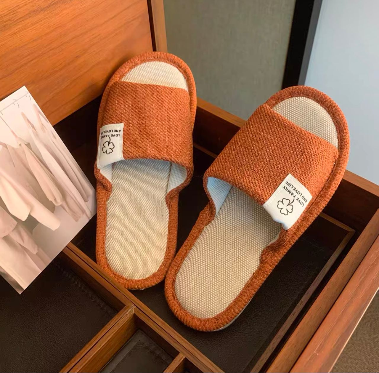 Stay home cozy slippers SNZZ462 image