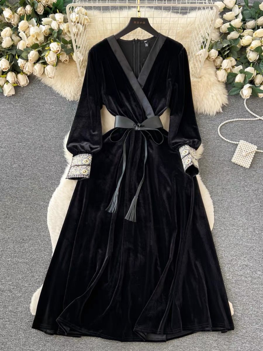 New closet addition cashmere dress FD258