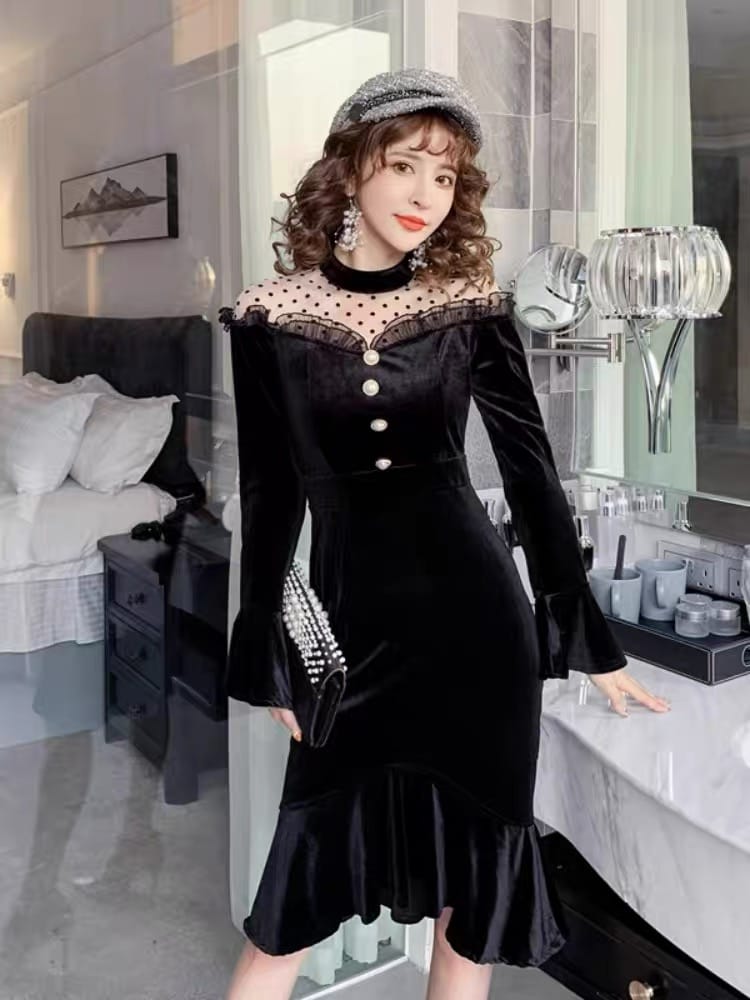 Beautiful scene cocktail dress FBC16 image