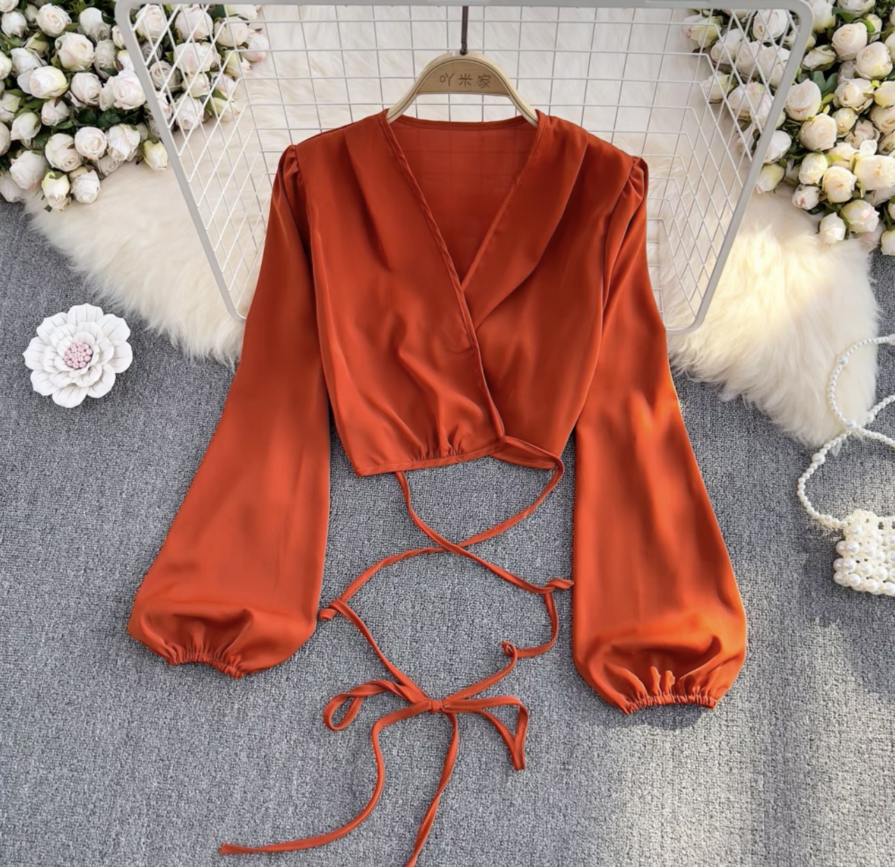 Vivid silk strings top TZZ802 image