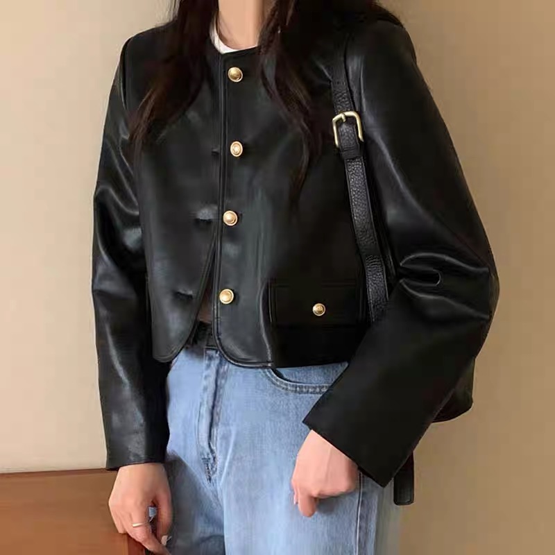 Only the finer things leather jacket LJ114 image